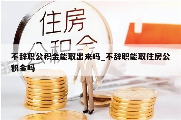 不辞职公积金能取出来吗_不辞职能取住房公积金吗